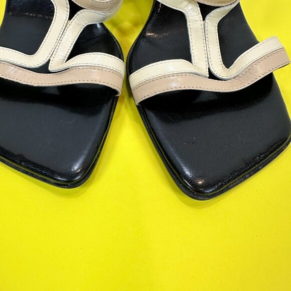 Bravo Browns Made in Italy Leather Women's Slip-on heels, US Size 7M - Picture 3 of 9